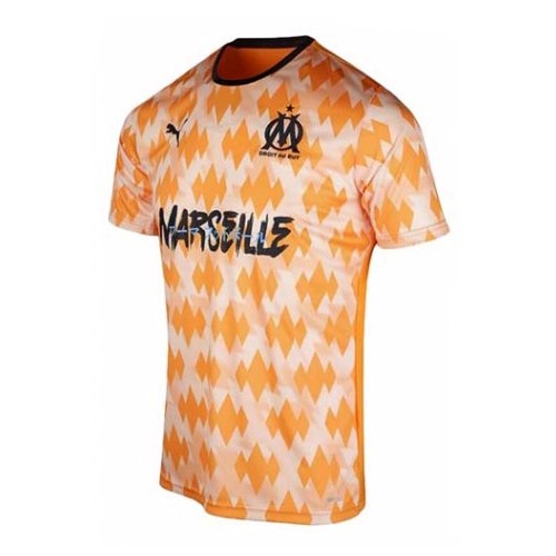 Tailandia Replicas Camiseta Marsella Influence Orange White
